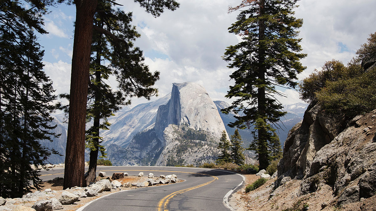 ARCADE Adventure Belt National Parks (3,8 cm) - Yosemite - Pasek elastyczny pasek do spodni